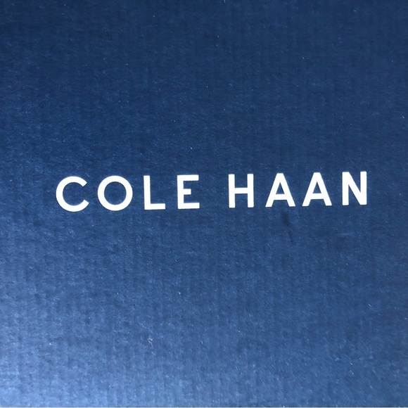 Cole Haan Jensynn Grey Suede Wrapped Buckle Booties Chunky Heel 7 - Picture 10 of 11